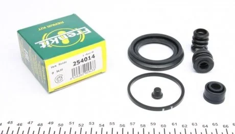 Сальники поршня суппорта Getz, Elantra, Pony ф 54,00mm переднего с пыльниками (Frenkit) FRENKIT 254014