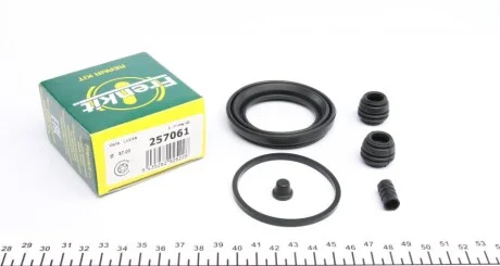 Сальники поршня супорта Corolla 01-09 ф 57,00mm H 49,8mm переднього з пильовиками FRENKIT 257061