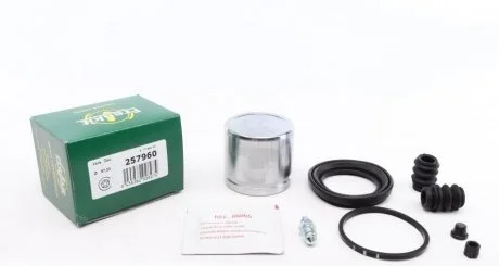 Поршень супорта Elantra, Magentis, Soul переднього ф57мм із сальниками FRENKIT 257960