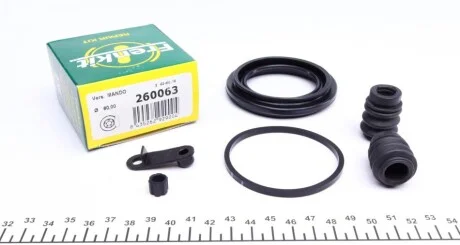 Ремкомплект супорта переднього Opel Astra J, Insignia A, Zafira C (d=60mm)(Mando)  Frenkit FRENKIT 260063