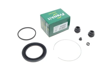 Сальники поршня супорта ES 06-12, PRIUS 11-, Camry 06-, AURIS 10- ф 63,00mm H 52,8/49,00mm переднього з пильовиками (Frenkit) FRENKIT 263003