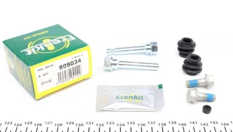Направляющие пальцы суппортов Toyota, Lexus задние на 1 сторону 8mm (Frenkit) Испания FRENKIT 808034