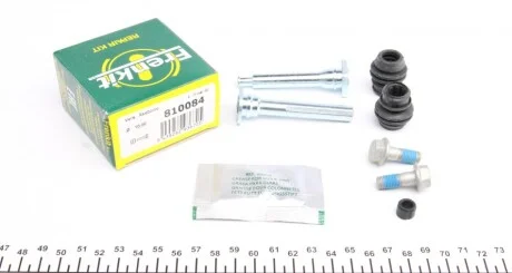 Напрямна супорта переднього/заднього (комплект) Mazda 6/Nissan X-Trail (06-) (Akebono)  Frenkit FRENKIT 810084