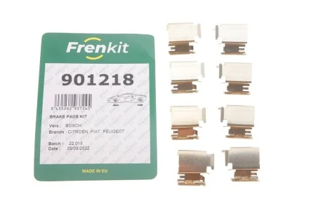 Пружина прижемная передних колодок Toyota, Fiat, Mercedes, Opel FRENKIT 901218