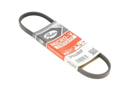 Поліклинові ремені Micro-V StretchFit (Вир-во) Gates 3PK628SF