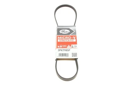 Поліклинові ремені Micro-V StretchFit (Вир-во) Gates 3PK798SF