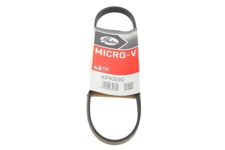Поліклинові ремені Micro-V (Вир-во) Gates 4PK690