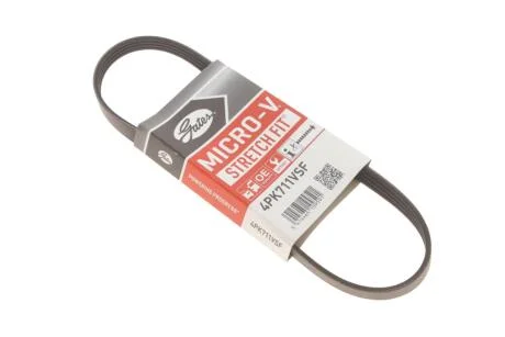 Поліклинові ремені Micro-V StretchFit (Вир-во) Gates 4PK711VSF