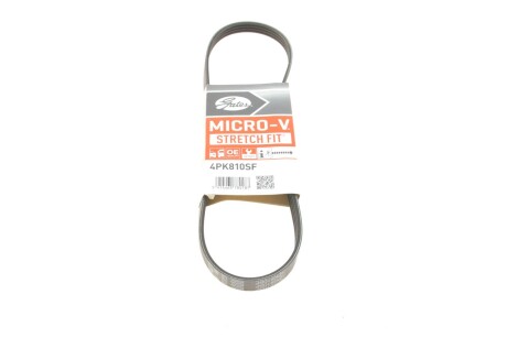 Поліклинові ремені Micro-V StretchFit Gates 4PK810SF