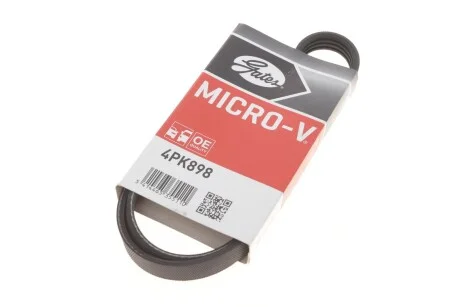 Ремінь генератора ACCENT,ELANTRA,LanosTRA,GETZ 25212-22030 Gates 4PK898