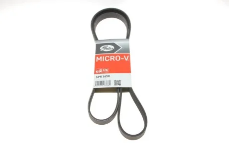 Поліклинові ремені Micro-V (Вир-во) Gates 5PK1650