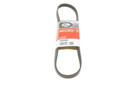 Ремінь поліклін. (вир-во) Gates 5PK885