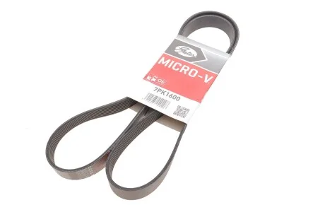 Поліклинові ремені Micro-V (Вир-во) Gates 7PK1600