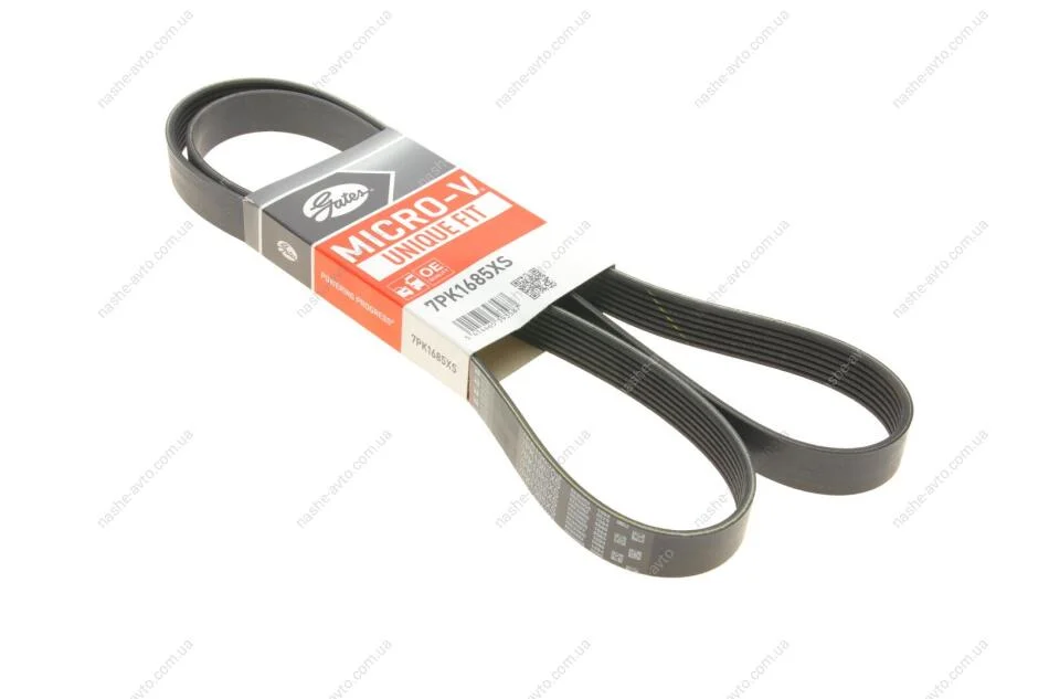 Поліклинові ремені Micro-V XS (Вир-во) Gates 7PK1685XS (фото 1)