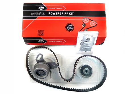Ролик натяжной ремня ГРМ (2 шт.) + ремень 1.4-1.6 Accent, Rio, Getz Gates K015479XS