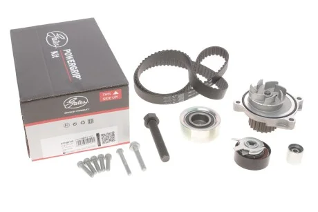 Ремкомплекти приводу ГРМ автомобілів з водяним насосом PowerGrip Kit (Вир-во) Gates KP15661XS