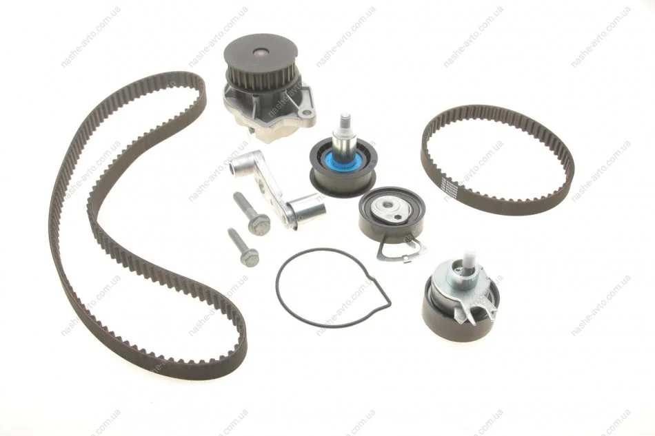 Ремкомплекти приводу ГРМ автомобілів з водяним насосом PowerGrip Kit (Вир-во) Gates KP25565XS-1 (фото 1)