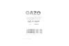 Кільце ущільнююче GAZO GZ-A1698 (фото 2)