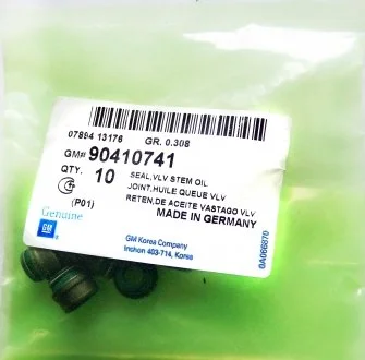 Сальники клапанов 1.8-2.0 Лачетти, Нубира, Такума, Эванда GM 90410741