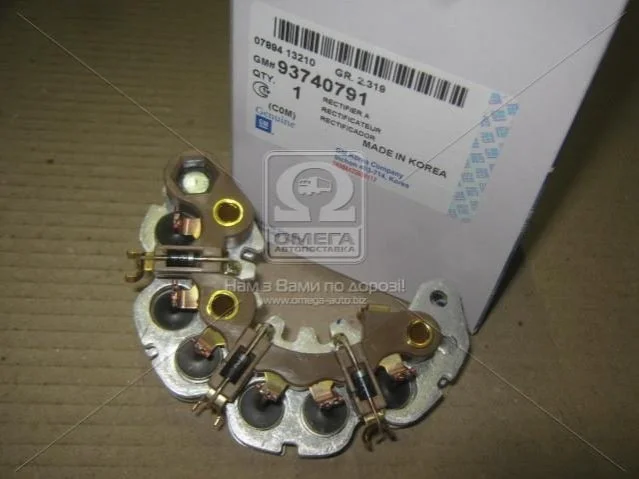 Блок регулятора струму генератора (вир-во) GM 93740791 (фото 1)