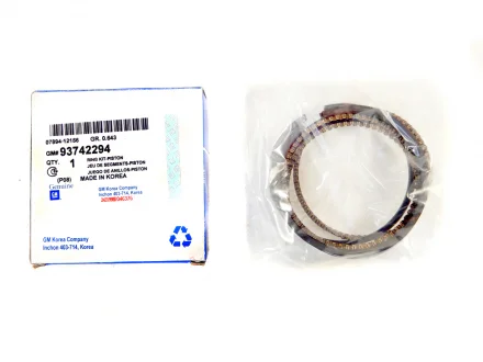 Кольца поршневые Ланос 1.5 (0.25) GM 93742294