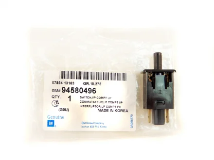 Концевик открывания бардачка Эпика, Эванда, Такума, Каптива  GM 94580496