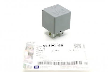 Реле стеклоподьемников Лачетти, Эванда, Эпика, Такума GM 96190189