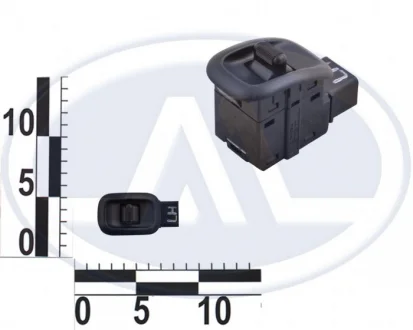 Кнопка стеклоподъёмника Ланос 2 Т-150 задняя левая GM 96242533