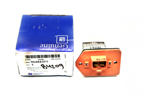 Резистор печки Лачетти GM 96484371