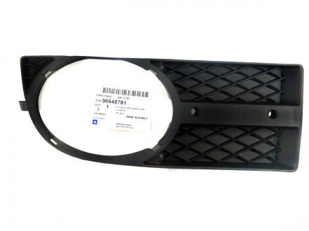 Корпус противотуманной фары левый Авео-3 GM 96648781