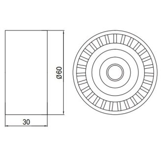 Ролик ременя грм GMB GT30500