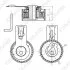 Натягувач ременя ГРМ Peugeot 206/207/307/Partner/ Citro?n Berlingo/C3/C4 (TU3JP (KFV), TU5JP4 (NFU), TU5JP (NFX)) GMB GTB0540 (фото 5)