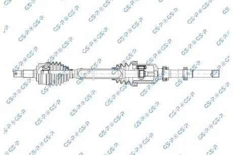 Привідний вал GSP 256581