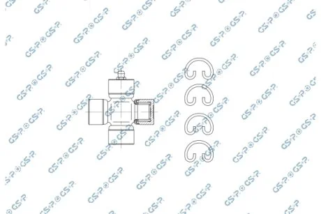 Хрестовина карданного валу GSP UJ900080