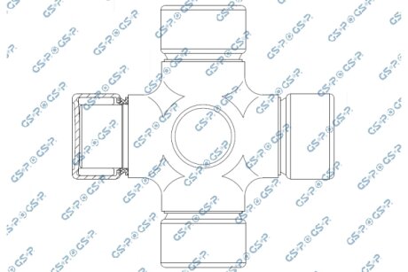 Хрестовина карданного валу GSP UJ900145