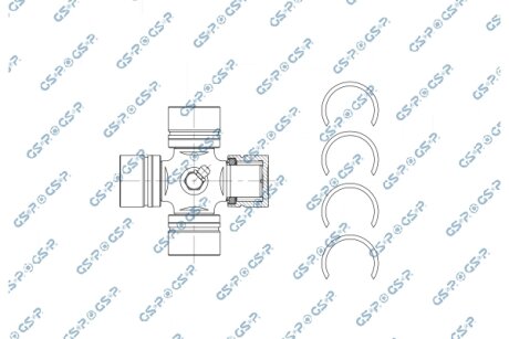 Хрестовина шарнірного вала GSP UJ900169