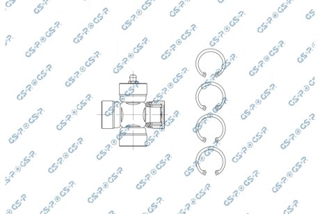 Хрестовина карданного валу GSP UJ900194
