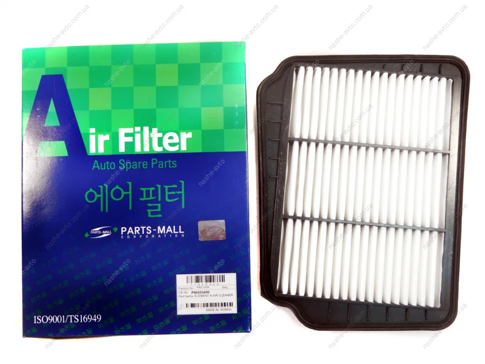 Фильтр воздушный Лачетти (PartsMall) PARTS MALL PAC-024 (фото 1)