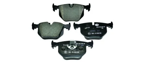 Колодки гальмівні дискові комплект задні HELLA 8DB355008091