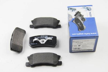 Колодки гальмівні дискові комплект задні HELLA 8DB355009691