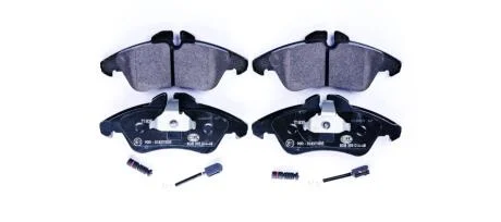 Колодки гальмівні дискові комплект; передн. HELLA 8DB355014481
