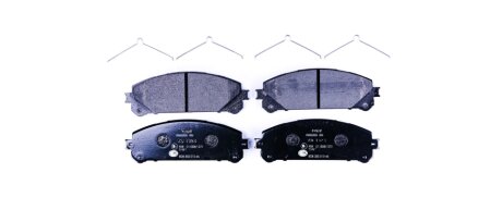 Колодки гальмівні дискові комплект передні на Camry 3.5 2017>, Highlander 2007>, RX 2008>, NX 2014> HELLA 8DB355015461