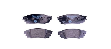 Колодки гальмівні дискові комплект задні HELLA 8DB355025121