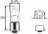 Лампа розжарювання LONG LIFE H21W, 21W, BAY 9s, 12V HELLA 8GH008417001 (фото 1)