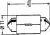 Лампа розжарювання, 12V 10W SV 8,58 HELLA 8GM002091131 (фото 2)