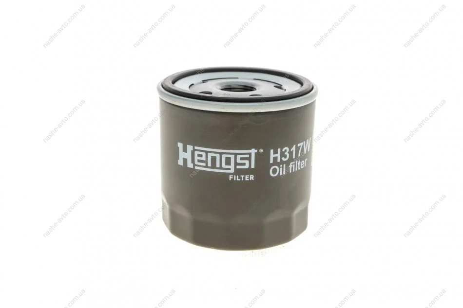 Фільтр масляний двигуна VW GOLF VI, VII, SKODA FABIA III 1.0-1.5 TSI 12- (вир-во HENGST) HENGST FILTER H317W01 (фото 1)