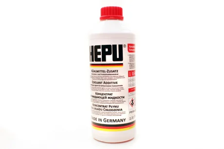 Антифриз червоний -80C (концентрат) 1.5л HEPU P999-G12