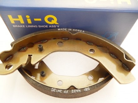 Колодки тормозные задние Матиз Hi-Q (SANGSIN) SA086 (фото 1)