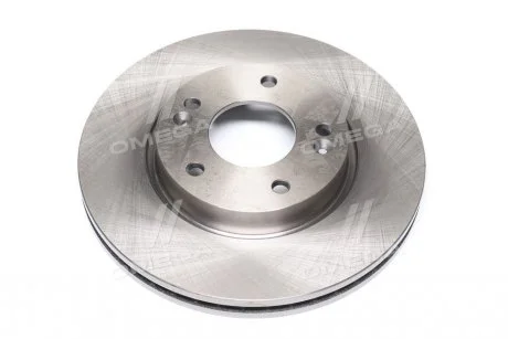 Диск передній гальмівний Tucson 04-10, i30, Sportage, Sonata 09- (Hi-Q) Hi-Q (SANGSIN) SD1056