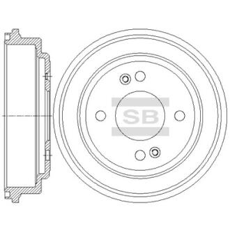 Барабан торм GETZ Hi-Q (SANGSIN) SD1078